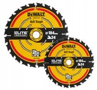 2X DEWALT PIŁA TARCZA 184x20mmx24z ELITE DO DREWNA