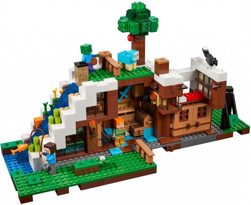 Lego Minecraft Baza pod wodospadem na Arena.pl