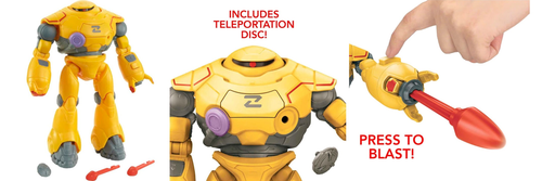 mattel lightyear buzz astral figurka cyklop 21cm na Arena.pl