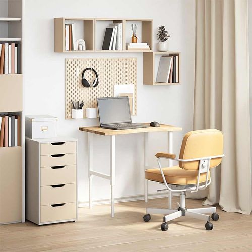 Blat biurka, surowe, 80x50x2,5 cm, lite drewno dębowe na Arena.pl