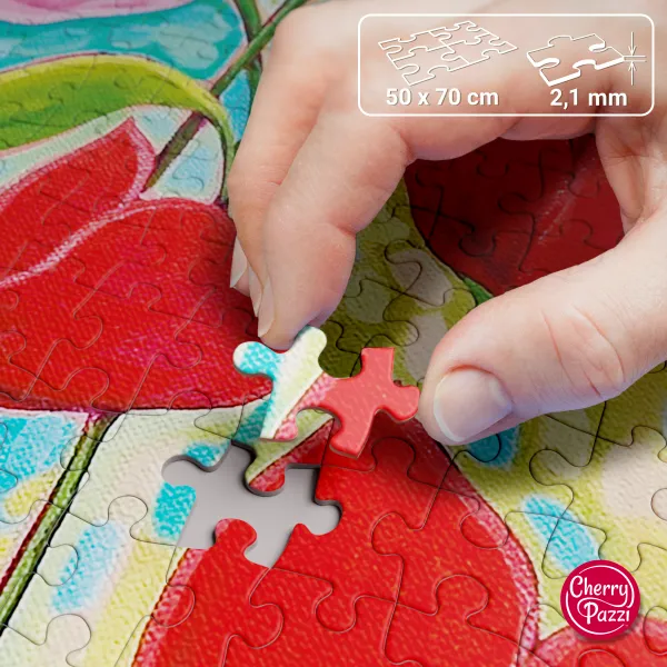 Puzzle 1000 elementów. Dzikie piękno 30547 zdjęcie 2