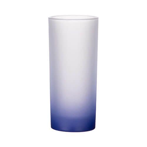 Szklanka 200 ml szroniona do sublimacji - granatowy gradient zdjęcie 1
