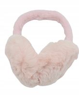 Mięciutkie pluszowe nauszniki rozmiar uniwersalny różowy MF37946