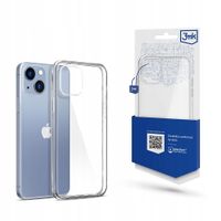 Silikonowe etui na Apple iPhone 15 Plus - 3mk Clear Case