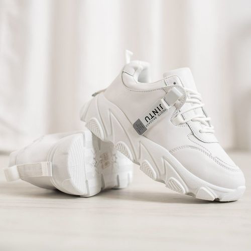 Sznurowane Białe Sneakersy r.37 na Arena.pl