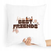 Poduszka Dla Przyjaciela Best Friends Prezent Z Nadrukiem Ze Zdjęciem
