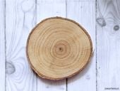 podstawka podkładka drewniana śr.10-12cm pj-8594 śr.