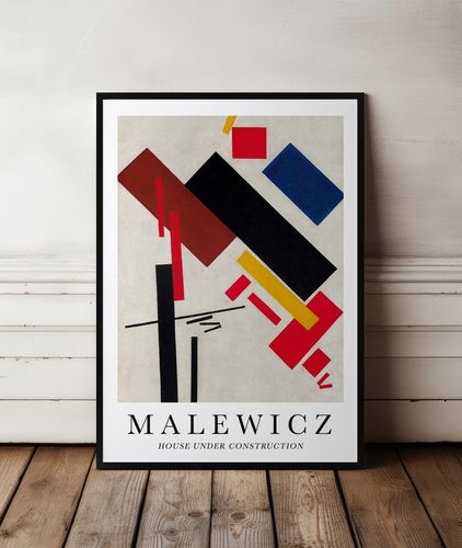 Plakat malewicz geometria obraz 30x40 cm na Arena.pl