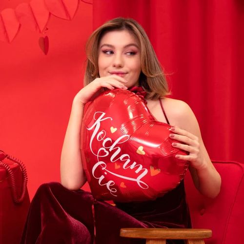 Balon foliowy serce Kocham Cię, 45 cm na Arena.pl