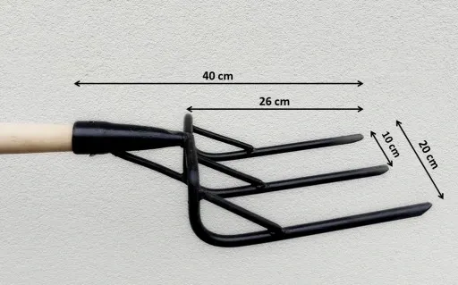 Widły do spulchniania gleby kultywator ręczny zdjęcie 9
