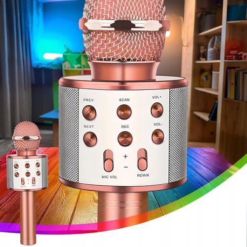 MIKROFON BEZPRZEWODOWY KARAOKE GŁOŚNIK BLUETOOTH PREZENT DLA DZIECI na Arena.pl