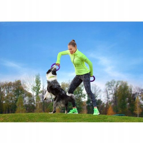 Szarpak dla psa PULLER midi 19,5 cm ring 2 szt. dla średnich ras psów zdjęcie 14