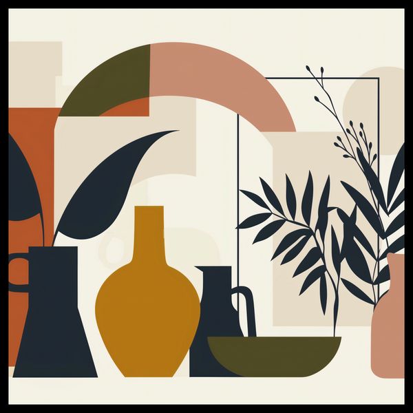 Plakat 70x70cm Forma Stylu zdjęcie 2
