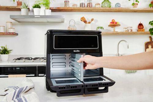 DUŻA Frytkownica Beztłuszczowa Air Fryer Frytownica Dwukomorowa na Arena.pl