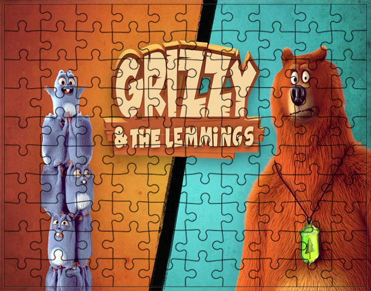 Puzzle Grizzy i Lemingi zdjęcie 1