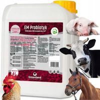 EM Probiotyk 5l GREENLAND dla koni, bydła, trzody