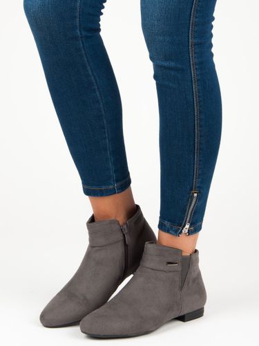 SZARE BOTKI PŁASKIE Rozmiar - 41 na Arena.pl