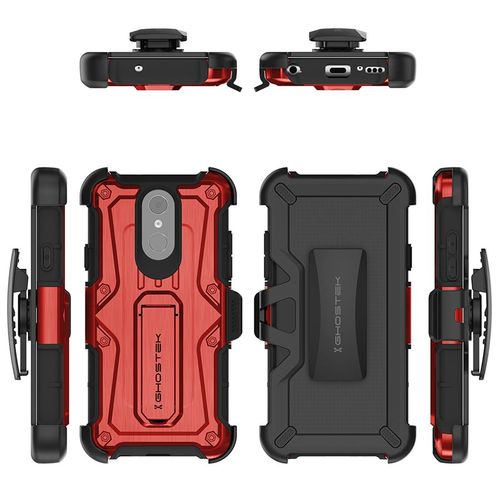 Etui Iron Armor LG Q7 Plus czerwony na Arena.pl