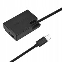 Adapter Zasilacza z Portem USB-C Udający Baterię Typu C - Stabilne Zasilan…