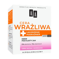 AA Cera Wrażliwa Kojenie Podrażnień Krem półtłusty