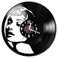 Zegar ścienny z płyty winylowej Audrey Hepburn 1532.14