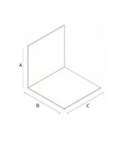 kątownik do profili ua 93*85*85*2.0 - lb k93*85*85