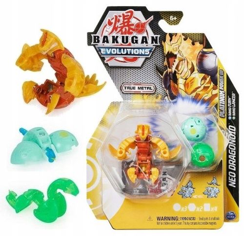 BAKUGAN Evolution PLATINUM Metal 3sz NEO DRAGONOID na Arena.pl