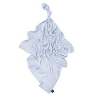 BOCIOLAND Pieluszka Bambusowa 30x30 cm chmurki niebieskie