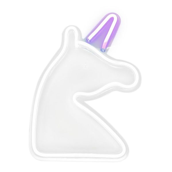 NEON NA ŚCIANĘ LED na USB - Jednorożec 2 model zdjęcie 1