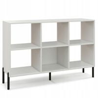 Regał Costway 120 cm x 79,5 cm x 35 cm biały