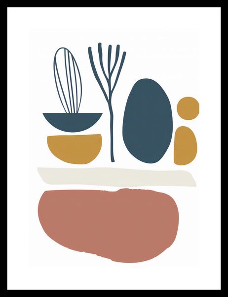 Plakat 50x70cm Stylowa Roślinność zdjęcie 3