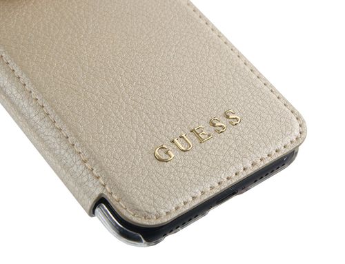 GUESS BOOK IRIDESCENT - iPhone 7/8 - GOLD na Arena.pl