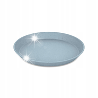 TALERZE OBIADOWE GŁĘBOKIE NIEBIESKIE 4 SZT 24 CM DO ZUP SAŁATEK MAKARONÓW