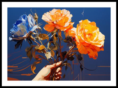 Plakat 59,4x42cm Żywy Uścisk na Arena.pl