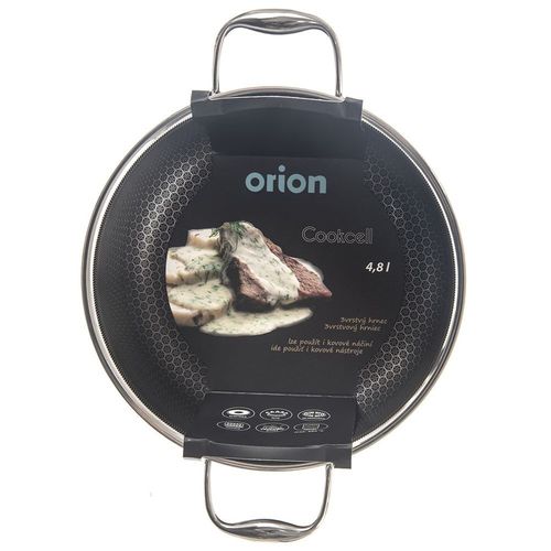 Garnek stalowy COOKCELL 24 cm, 4,8 l na Arena.pl