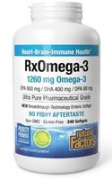 NATURAL FACTORS RxOmega-3 (240 kaps.)