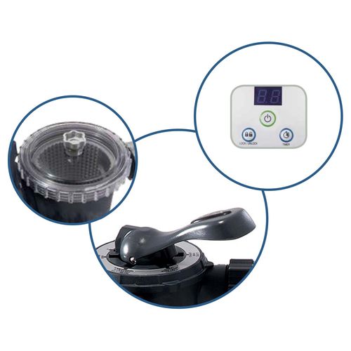 Pompa filtrująca piaskowa 10500 l/h INTEX 26648 + 50 kg piasku na Arena.pl