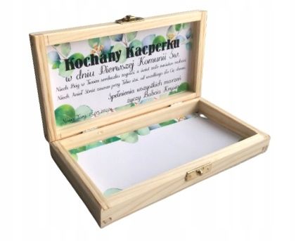 Prezent na komunię pamiątka komunii świętej IMIĘ na Arena.pl