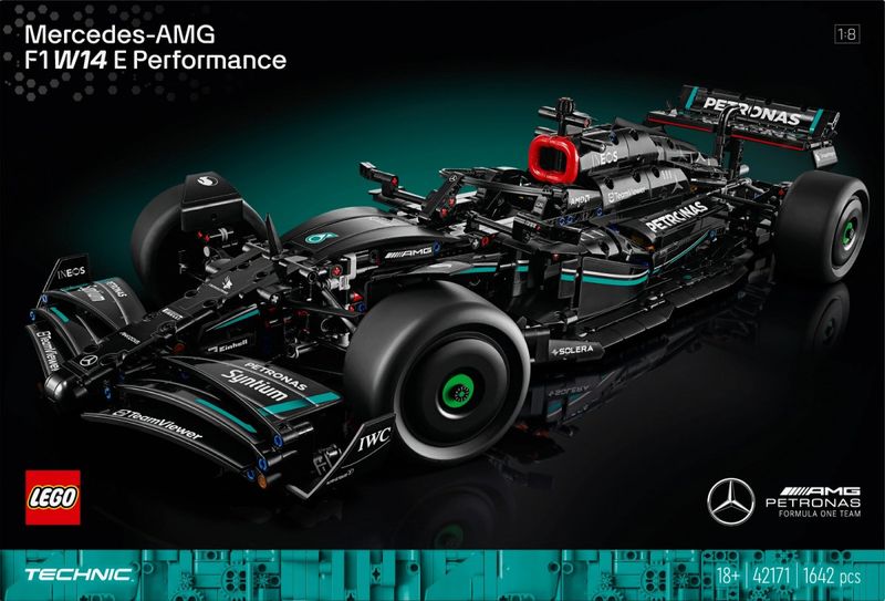 Klocki Technic 42171 Mercedes-AMG F1 W14 E Performance zdjęcie 6