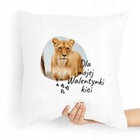 Poduszka Na Walentynki Dla Mojej Walentynki Z Nadrukiem Ze Zdjęciem