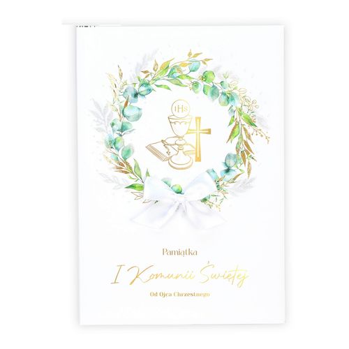 Książeczka w pudełku Komunia Święta - Od Ojca Chrzestnego nr. 005 na Arena.pl