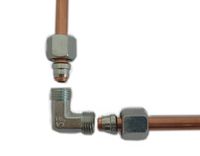 Złącze kątowe rury fi6 ( 6L ) kolanko  M12x1,5