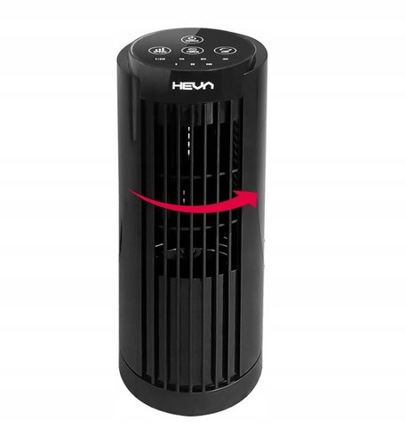 Wentylator kolumnowy HEVA PIX wiatrak biurkowy cichy stojący pilot LED na Arena.pl