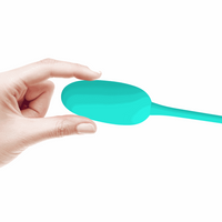 Jajeczko Z Wibracjami Knucker Green Pretty Love