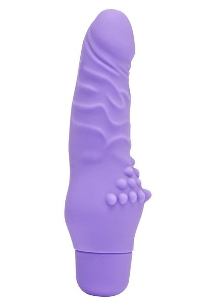Mini Wibrator Silikonowy Wypustki Stymulujące - Silicone Classic zdjęcie 1