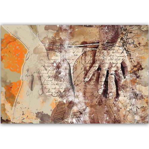 Deco Panel, Kobiece pośladki abstrakcja 60x40 na Arena.pl