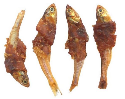 Miękkie przysmaki do nagradzania psa Magnum Rybka owinięta kurczakiem 250g na Arena.pl