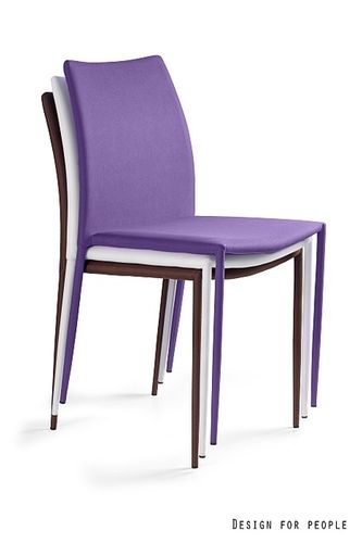 KRZESŁO DESIGN PVC VIOLET na Arena.pl
