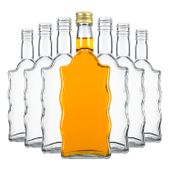 50x BUTELKA FALA 500 ML NA NALEWKI WINO SOK Z ZAKRĘTKAMI