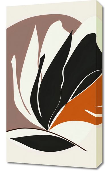 Obraz 40x70cm Elegancja Roślinna zdjęcie 1